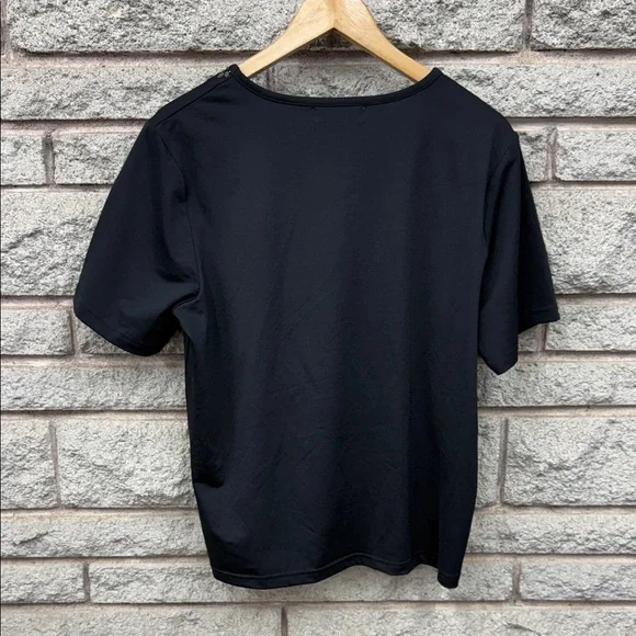 Tradition Black Studded Short Sleeve Top - Picture 5 of 5